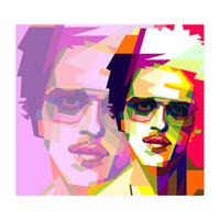 Bruno Mars Pop Art WPAP (Print Only)