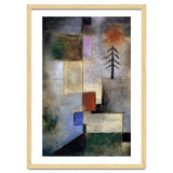 Paul Klee Small Fir Tree Abstract Painting thumbnail