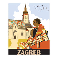 Zagreb, Croatia (Print Only)