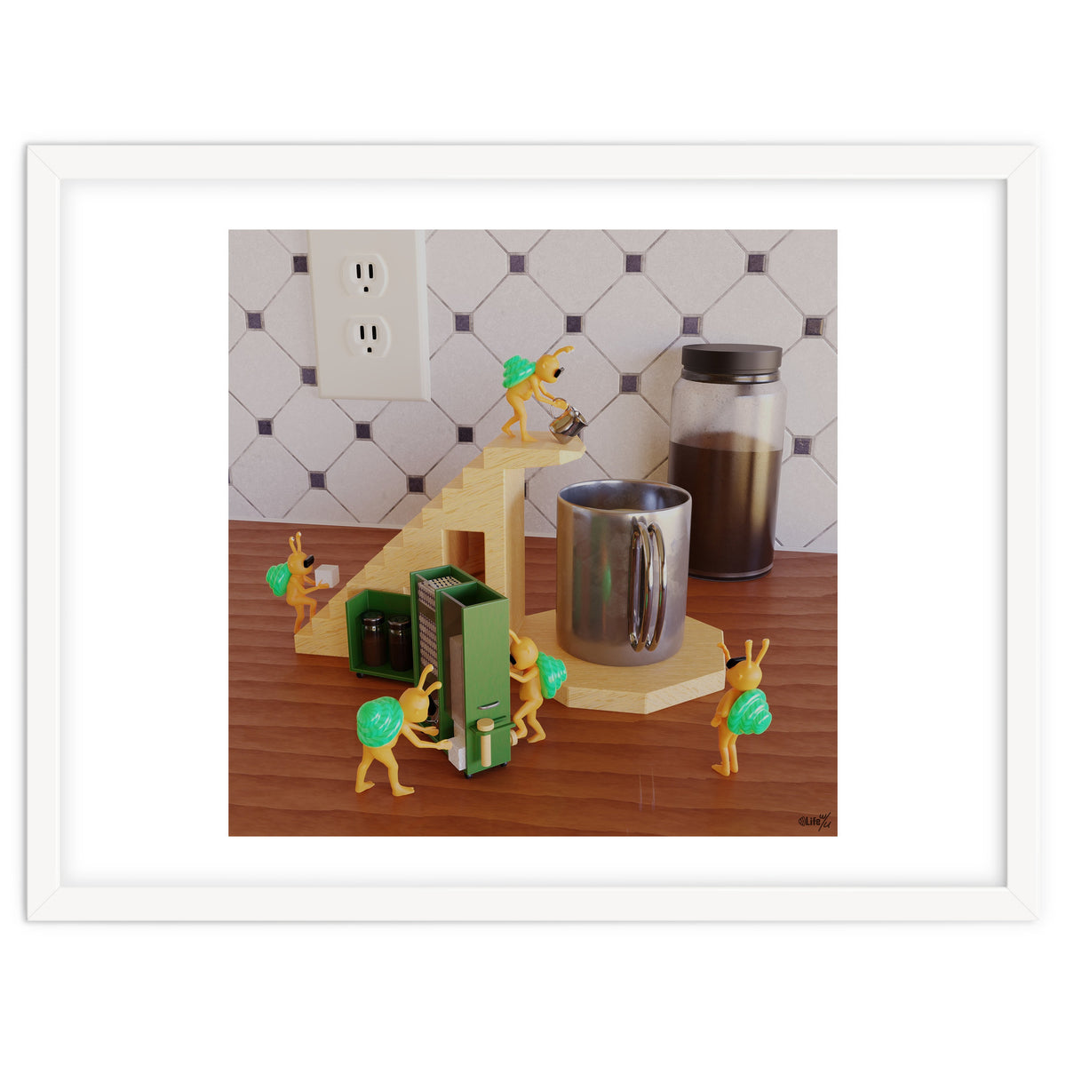 Coffee Support - angle #1 (Lwuba 038 Coffee Support 01)