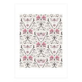 Bohemian Garden Pink Pattern (Print Only) thumbnail
