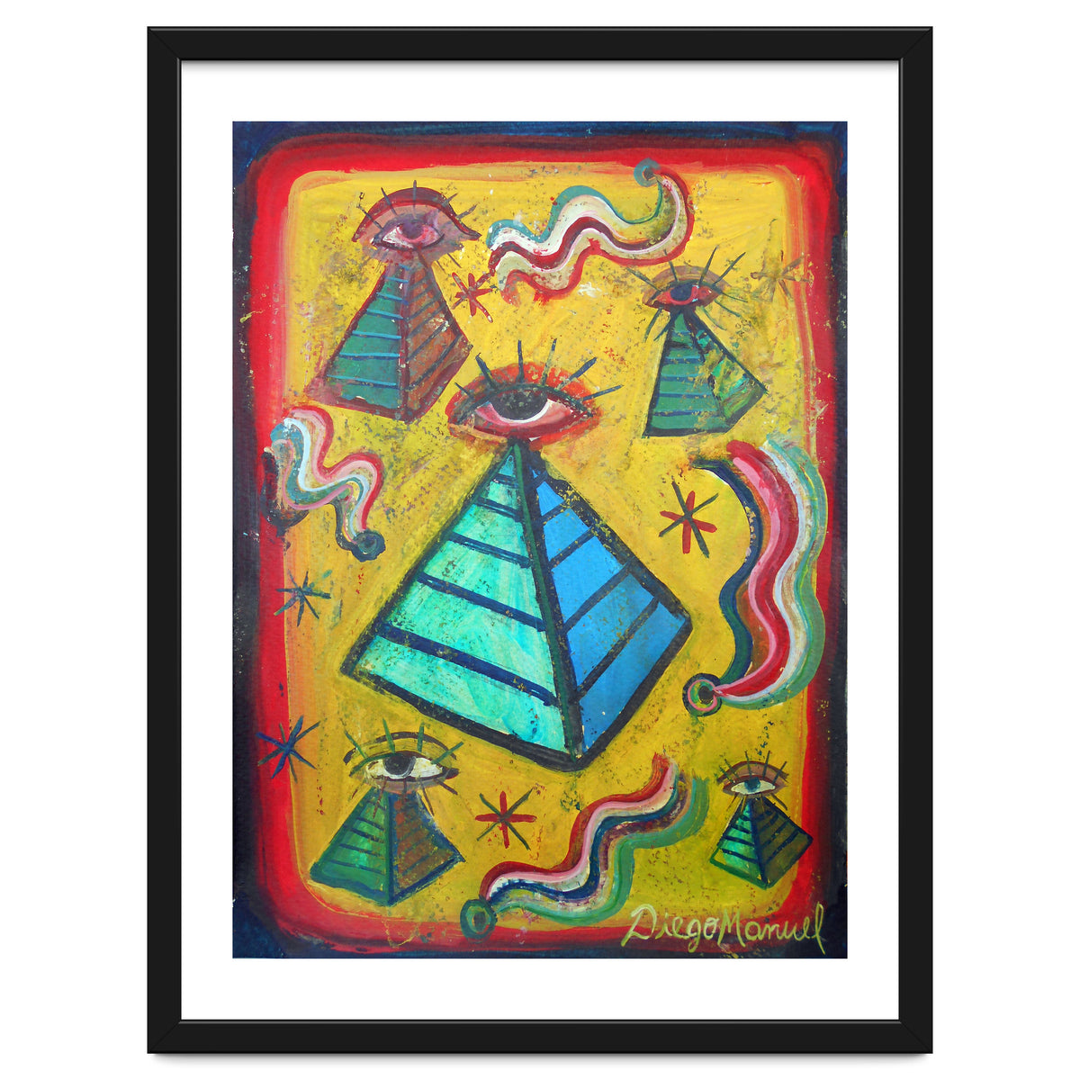 Piramides Ojos Y Cometas