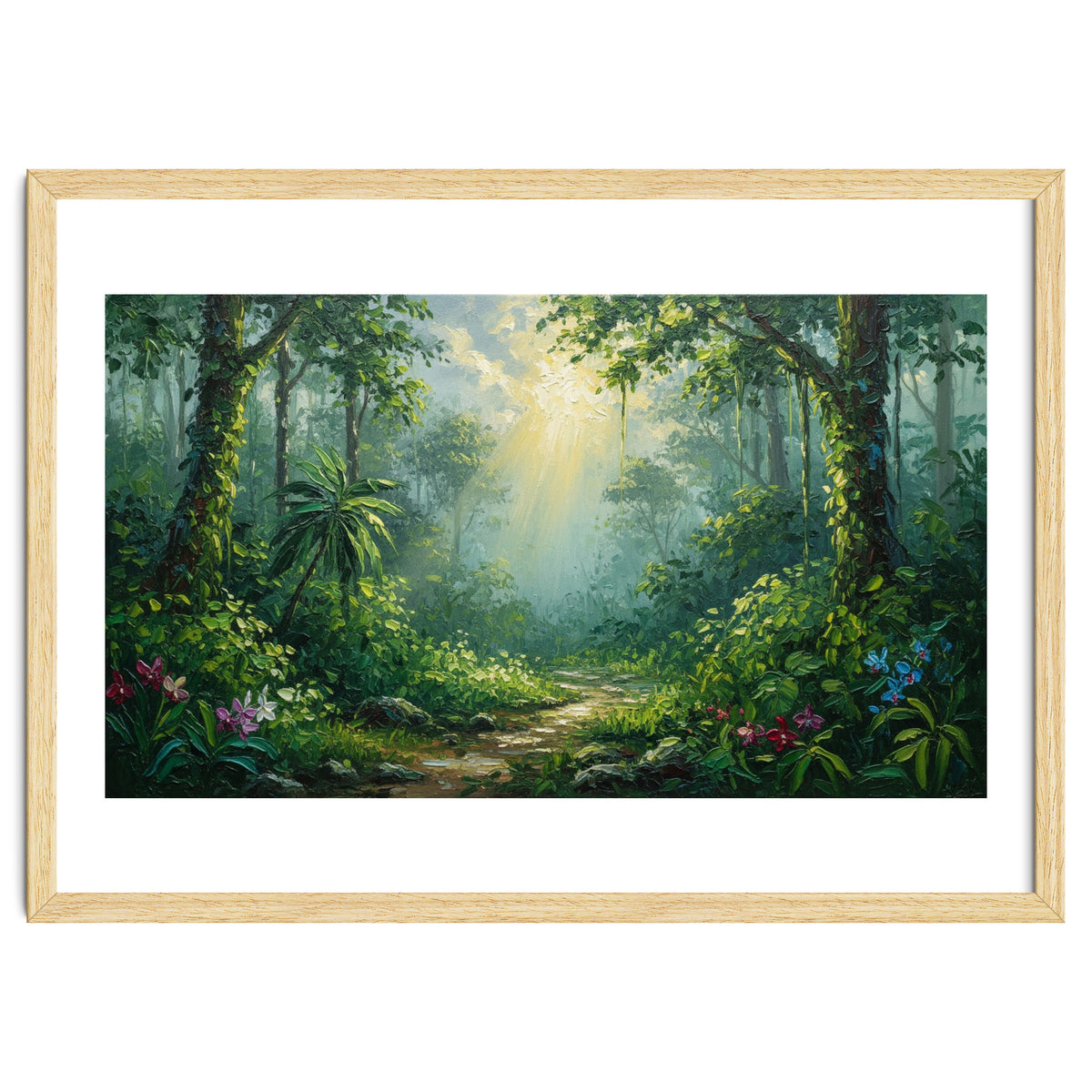 Sunlight in the Sacred Grove