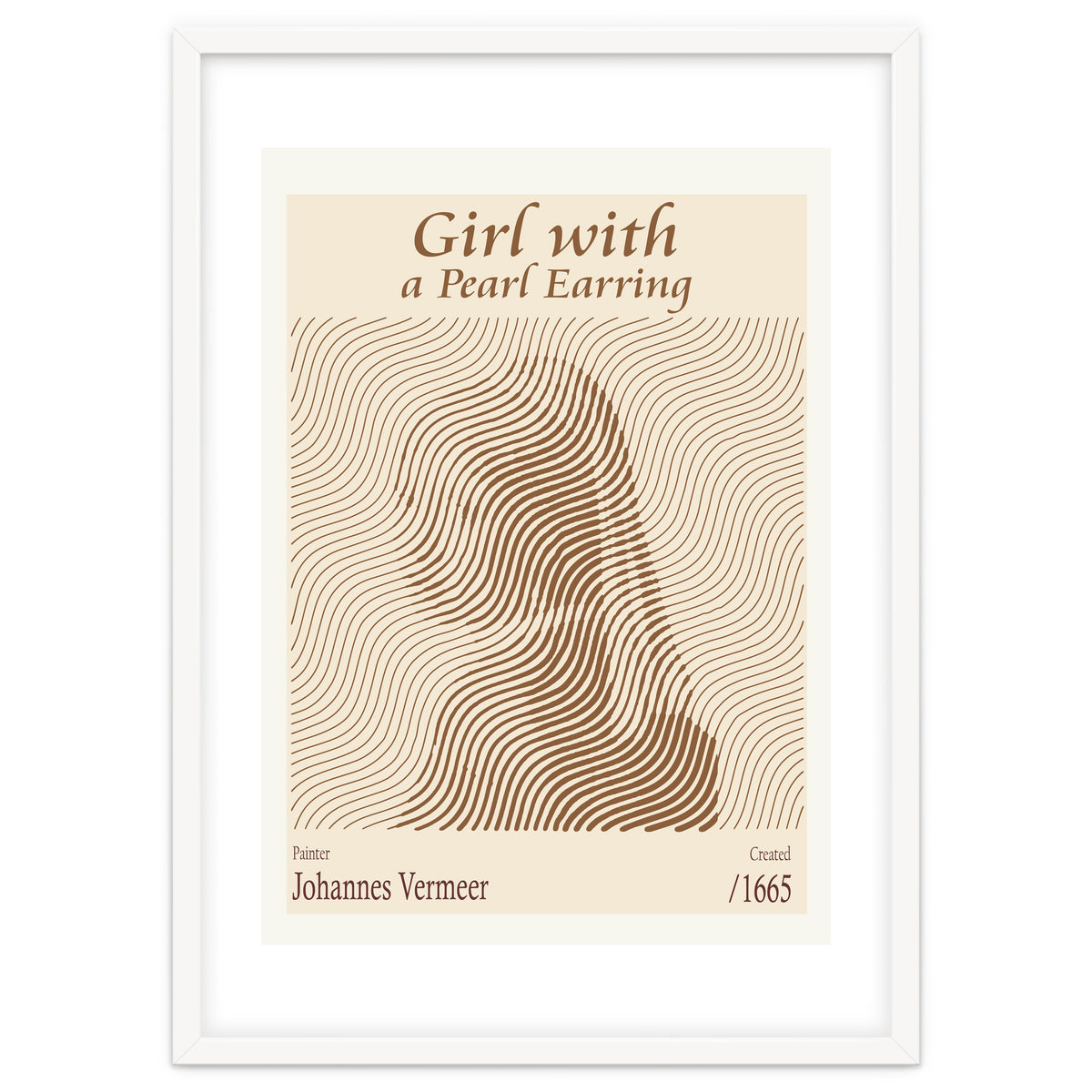 Girl With A Pearl Earring Johannes Vermeer (1665)