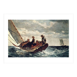 Winslow Homer: Breezing Up (A Fair Wind). Date/Period: 1873 - 1876. Painting. (Print Only) thumbnail