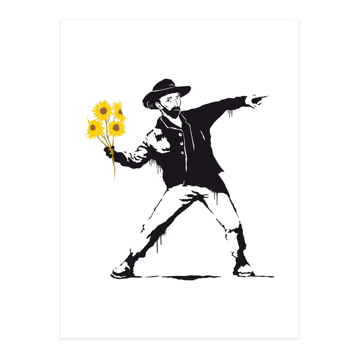 Vincent Sunflowers (Print Only)