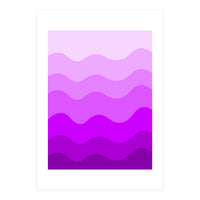 Purple gradient design (Print Only)