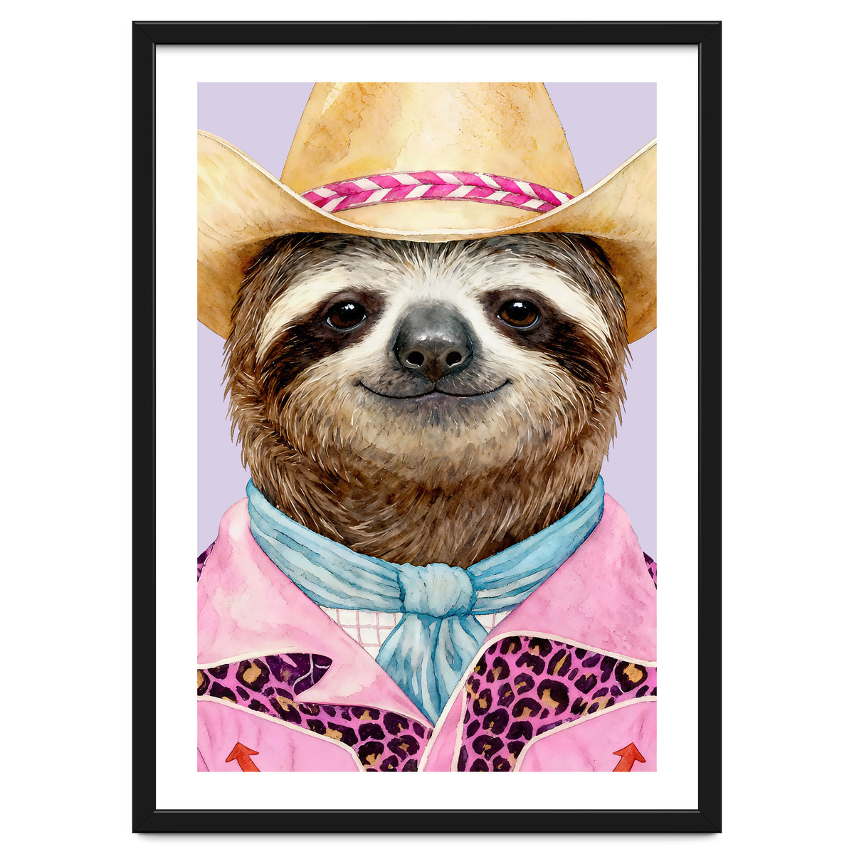 Sloth Wild Cowboy fashion