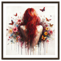 Crimson Butterfly Back Bloom