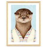 Otter Portrait in Jacket thumbnail