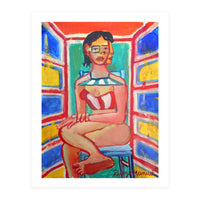 Mujer En La Silla 9 (Print Only)