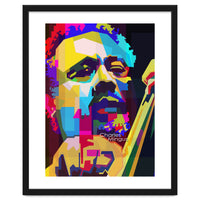 Charles Mingus Classic Jazz Pop Art WPAP