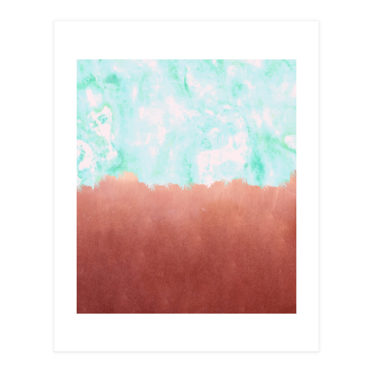 Sea Green + Copper (Print Only)