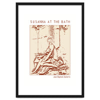 Susanna At The Bath – Jean Baptiste Santerre