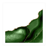 Green & Gold Agate Texture 26 (Print Only) thumbnail