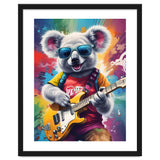 Koala Playing Guitar, Rock Graffiti thumbnail