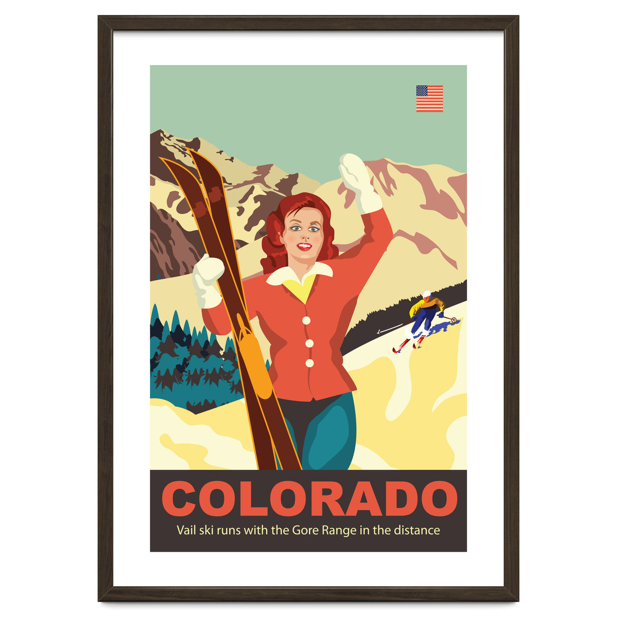 Colorado Ski Girl