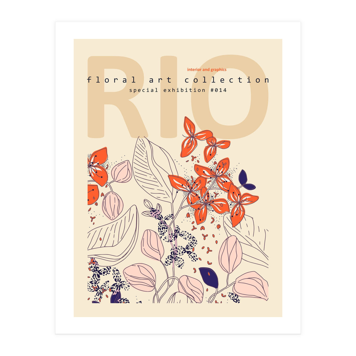 Floral Art Collection Special Exhibition (Print Only)