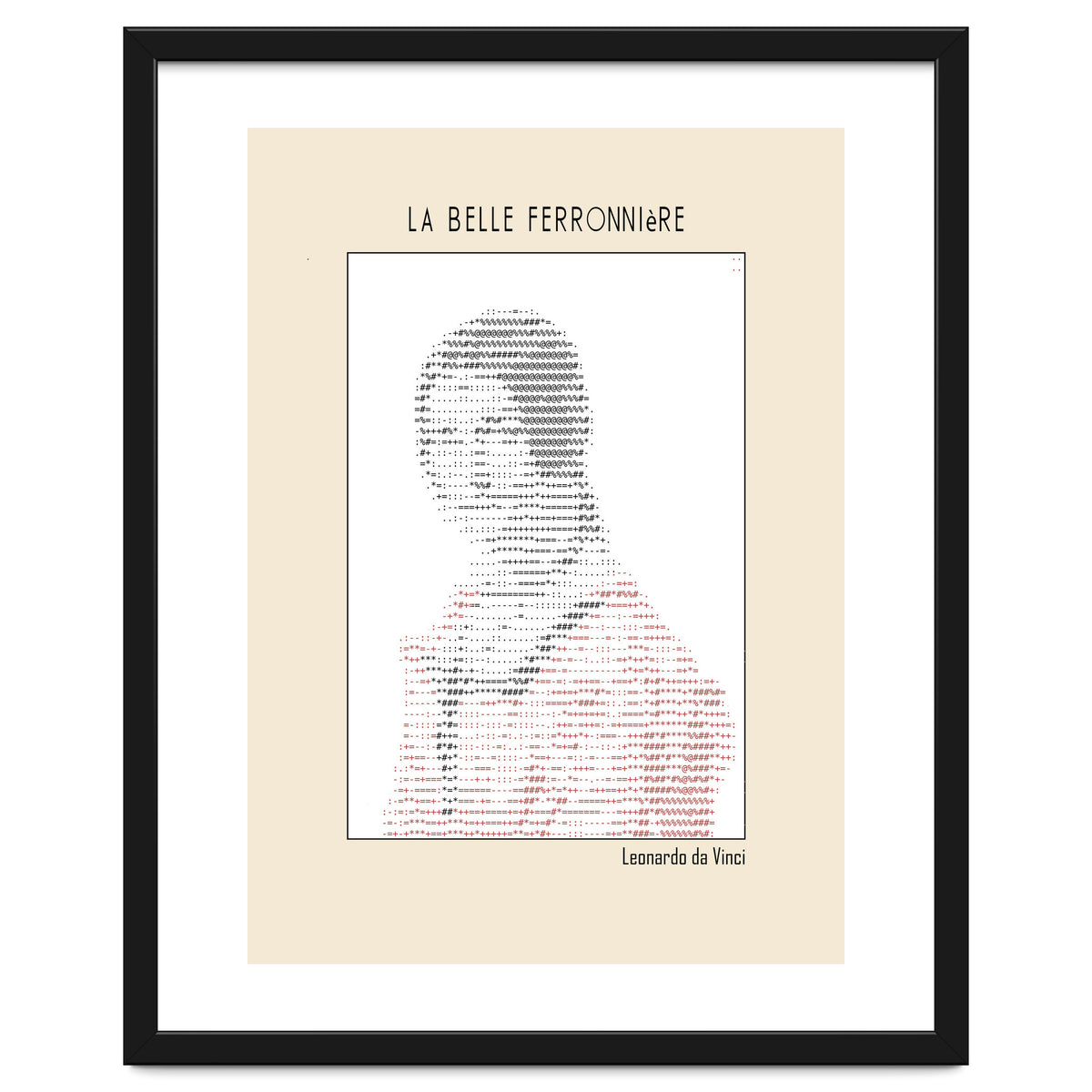 La Belle Ferronnière (portrait Of A Lady From The Court Of Milan)