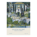Gustav Klimt - Kirche in Cassone (Print Only) thumbnail
