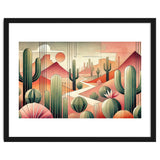 Art Deco Desert Cacti thumbnail