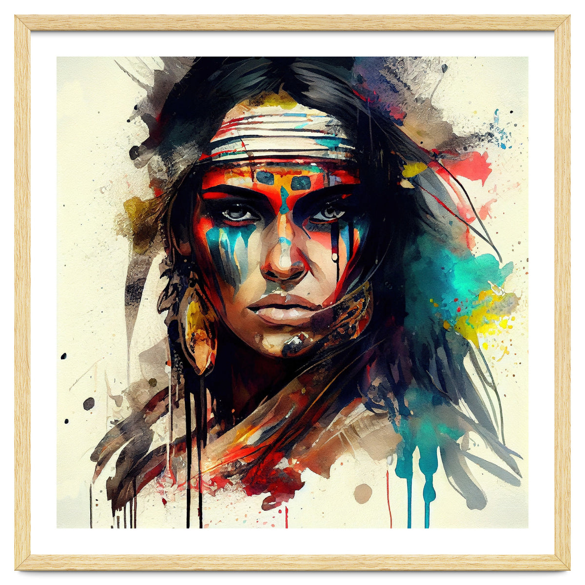 Powerful American Native Woman #2