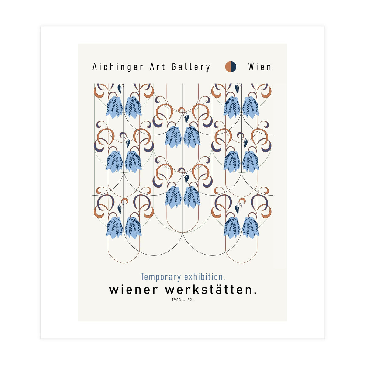 Wiener Werkstätten Exhibition Poster (Print Only)