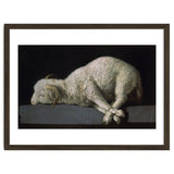Agnus Dei - ca.1635-40 - oil on canvas - 37,3 x 62 cm - Spanish Baroque - NP 7293. thumbnail
