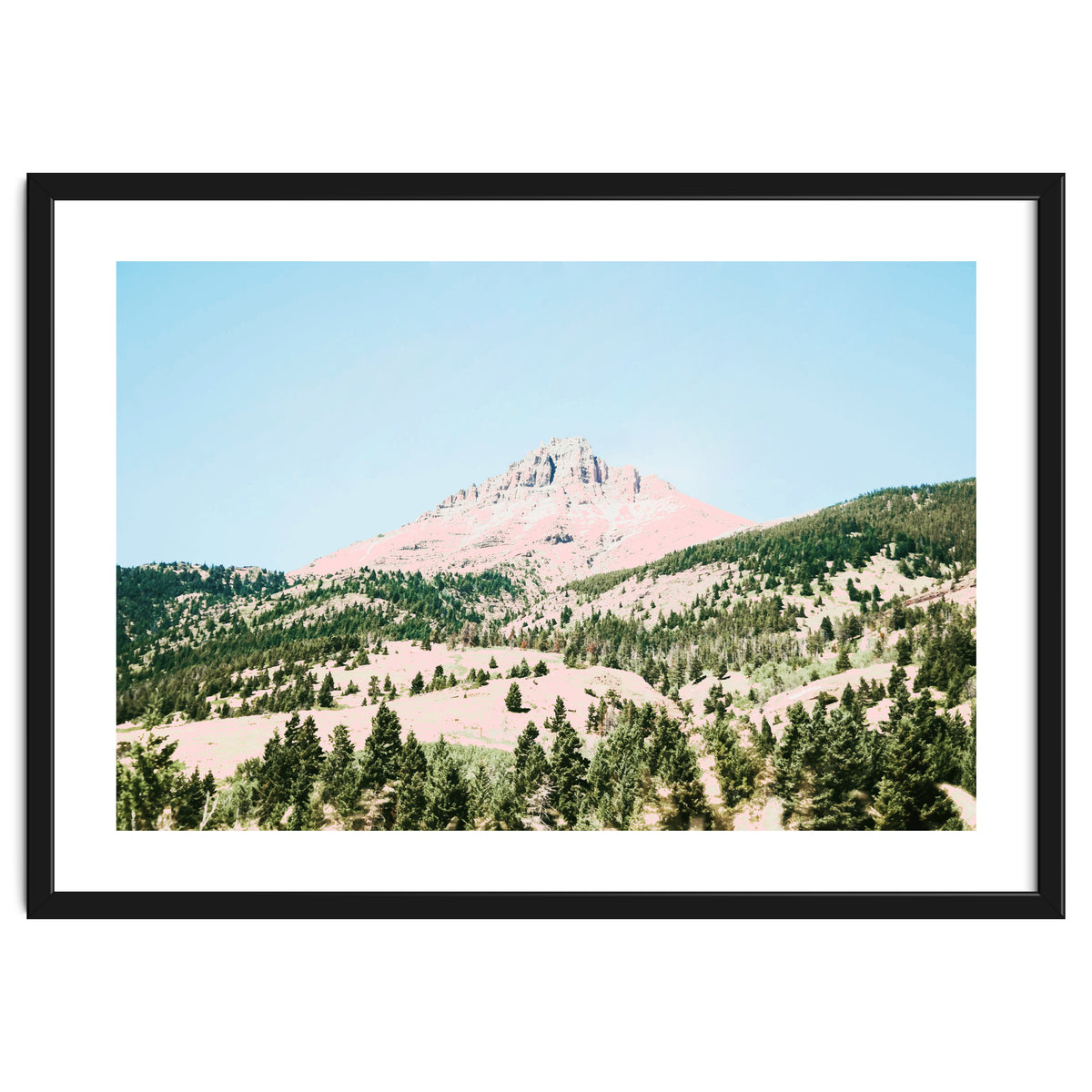 Happy Mountain #society6 #decor #buyart