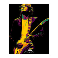 John Mayer American Guitarist Legend in Pop Art (Print Only)