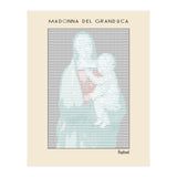 Madonna del Granduca (1505) – Raphael (ascii art)  (Print Only) thumbnail