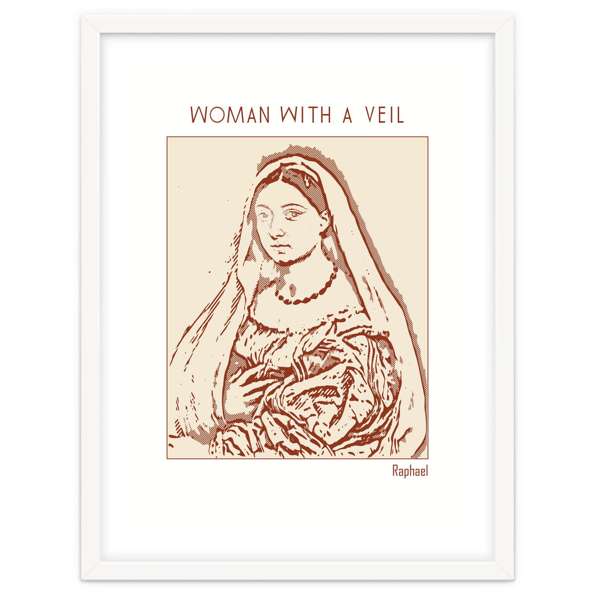 Woman With A Veil – Raphael