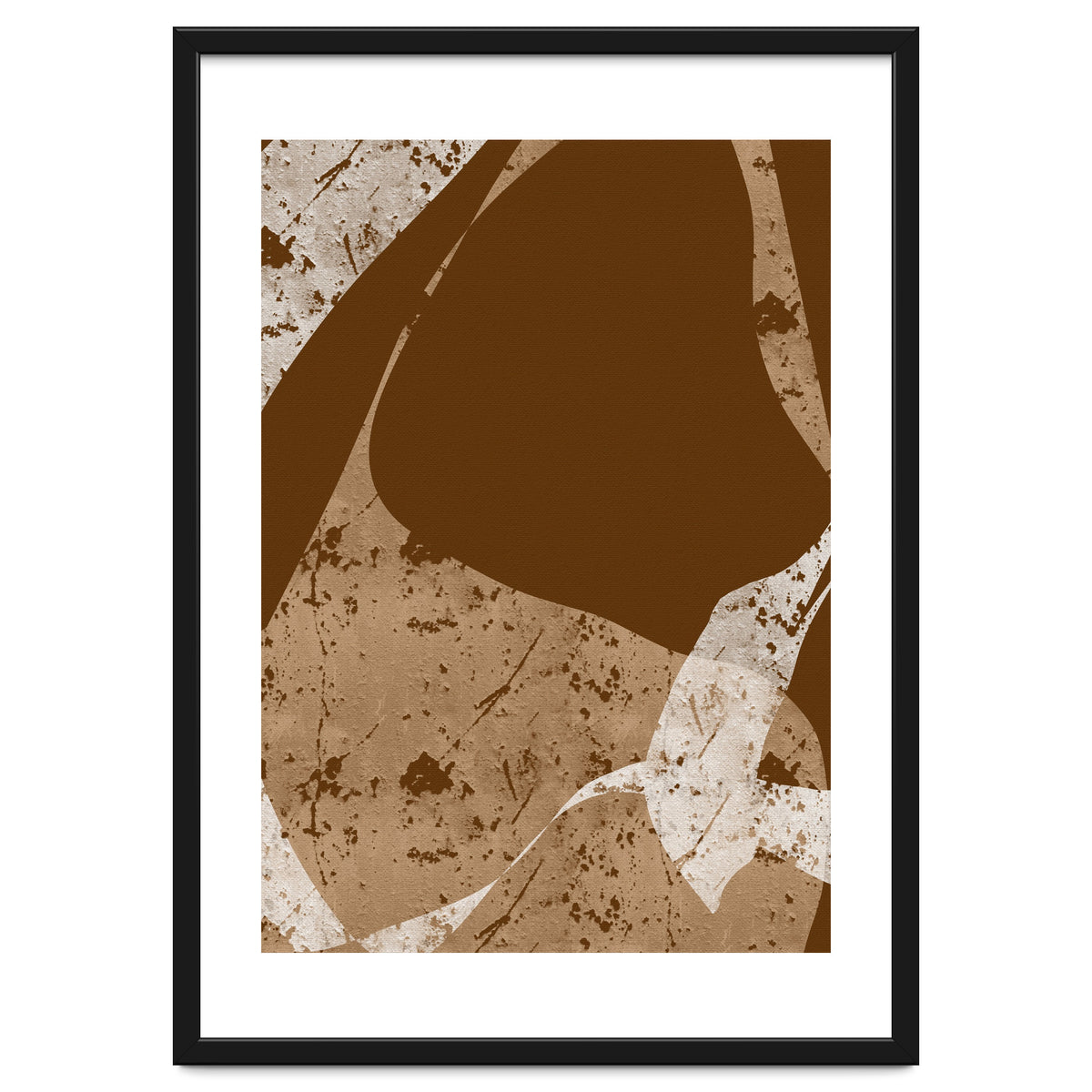 Brown Abstract Minimalist