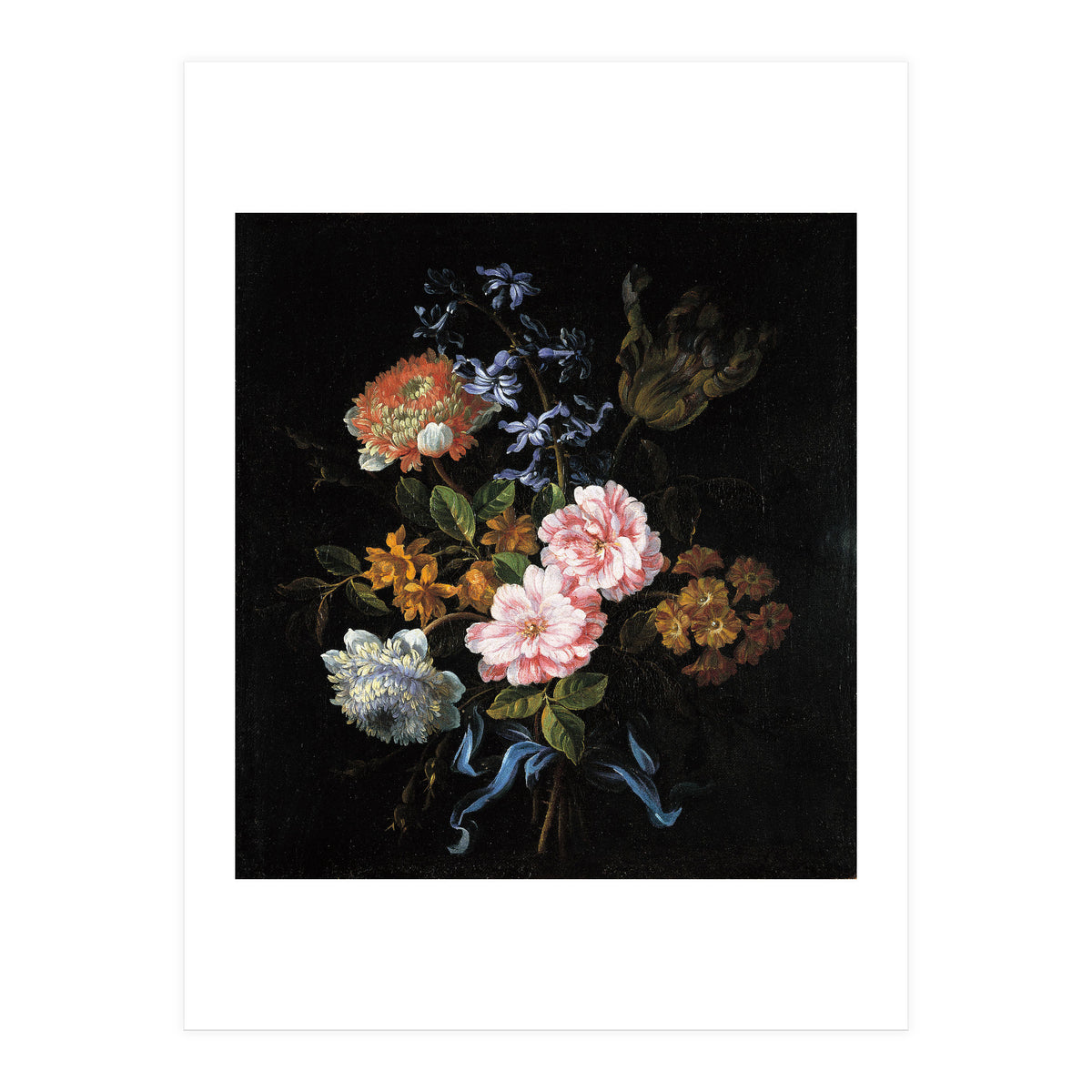 Jean-Baptiste Monnoyer (Lille, 1636-Londres, 1699). A Bouquet of Poppy Anemones, York-and-Lancast... (Print Only)