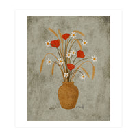Harvest Floral Vase (Print Only)