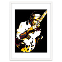 Keith Richards American Rock Guitarist in Pop Art