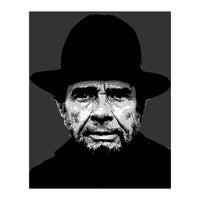 Merle Haggard American Country Musician Legend (Print Only)