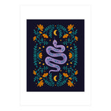 Mystical Series - Purple Snake (Print Only) thumbnail