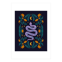 Mystical Series - Purple Snake (Print Only)