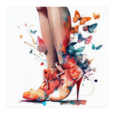 Butterfly Heels Splash (Print Only) thumbnail