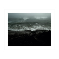 Silent Beauty - OCEAN IN THE BLACK BEACH  (Print Only)