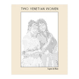 Two Venetian Women – Eugene de Blaas (ascii art)  (Print Only) thumbnail