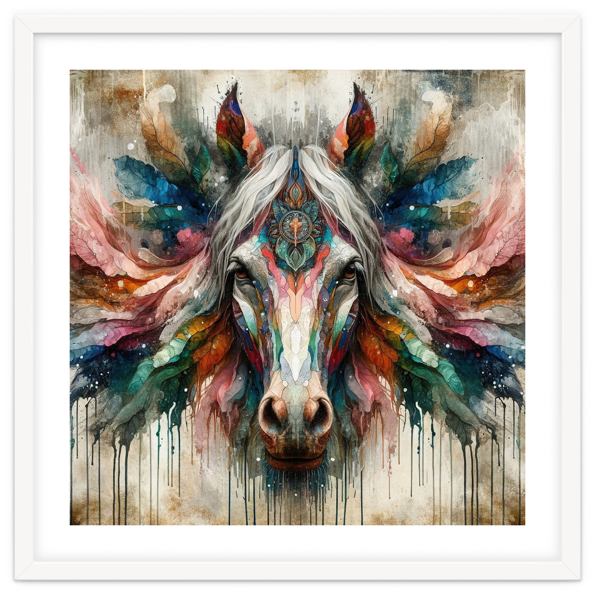 Ornate Horse Portrait