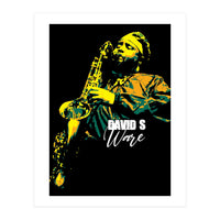 David S. Ware American Jazz Saxophonist (Print Only)