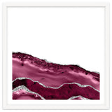 Burgundy & Silver Agate Texture 10 thumbnail