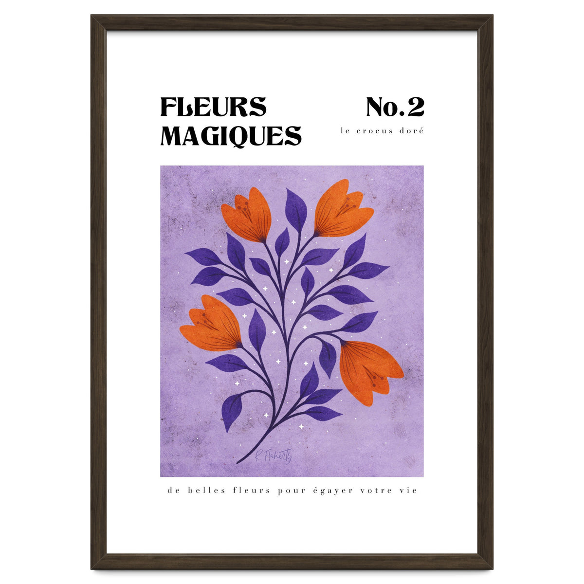 Magical Flowers No.2 Golden Crocus