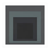JOSEF ALBERS - HOMAGE TO THE SQUARE BLACK GREY (Print Only) thumbnail