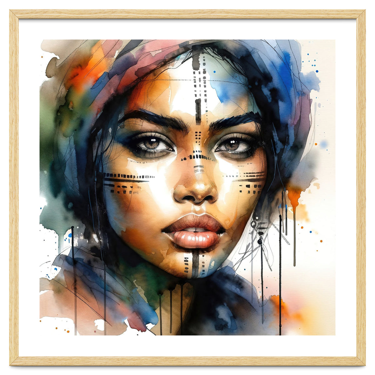 Tribal Muse Portrait