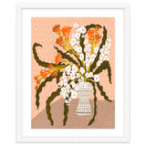 Floral Contemporary Still Life Peach Fuzz thumbnail