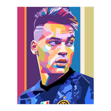 Lautaro Martinez art (Print Only) thumbnail